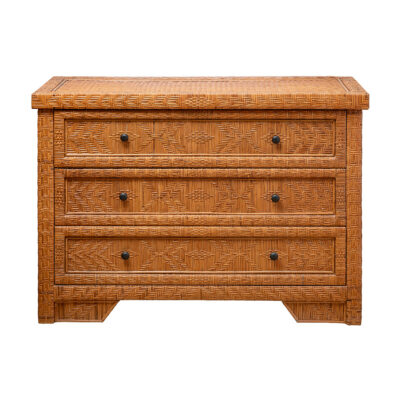 Laurel Woven Rattan Chest
