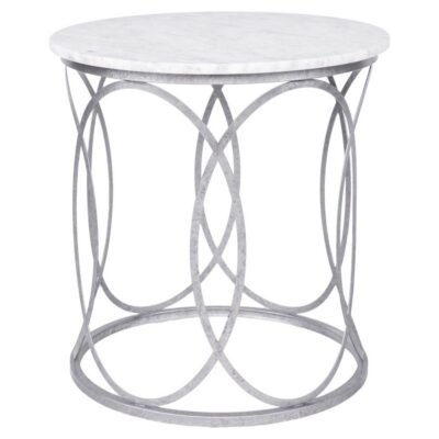 Nola Travertine Side Table