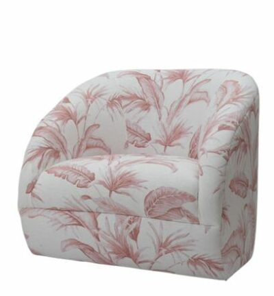 Vintage Art Deco Style Curved Chair