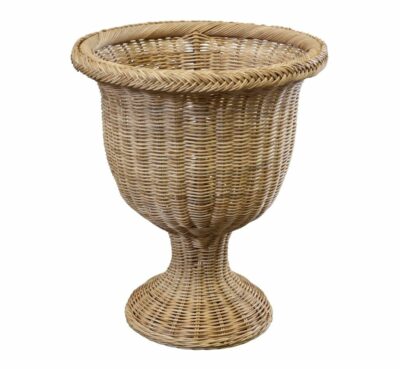Braided Round Base Urn