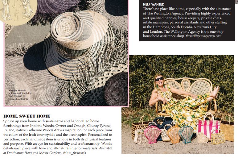 Mecox Credited in Hamptons Magazine