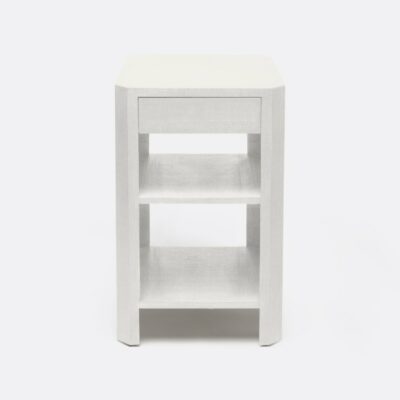Small Lenor Faux Raffia Nightstand