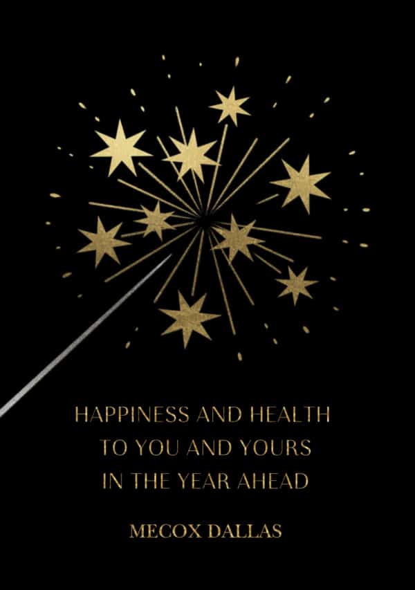New Year Wishes from Mecox Dallas