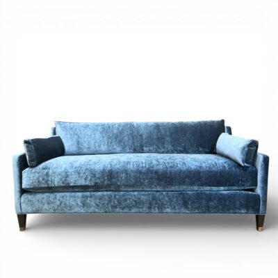 Daniel Peacock Velvet Sofa